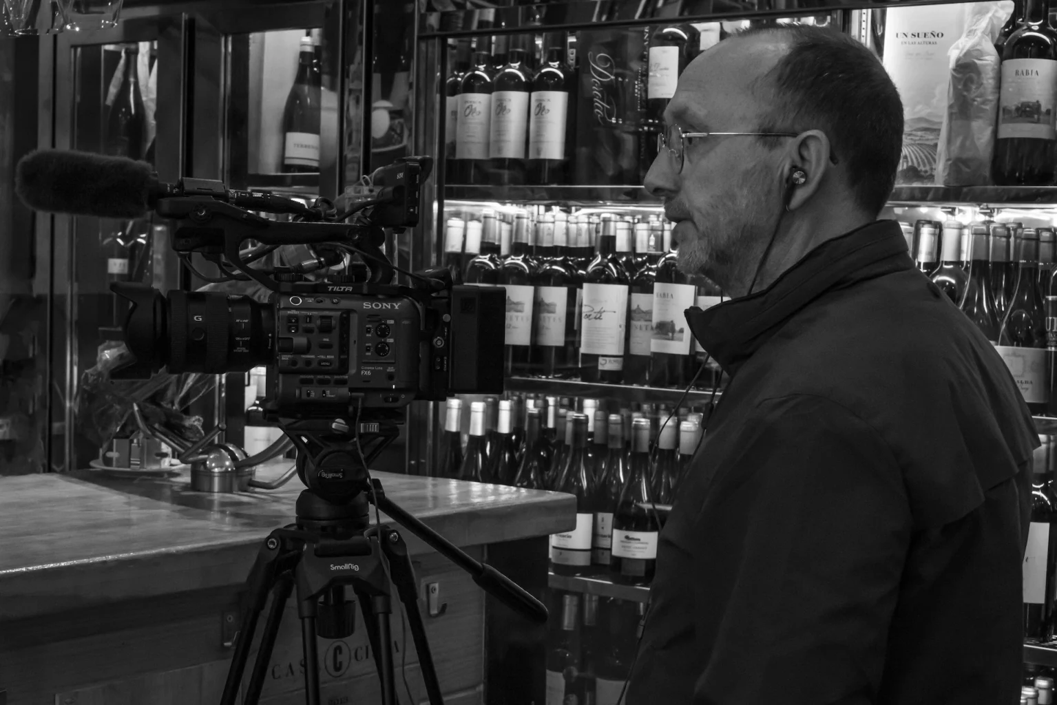Vicente Porfilio, filmmaker en EL CLAROSCURO Films