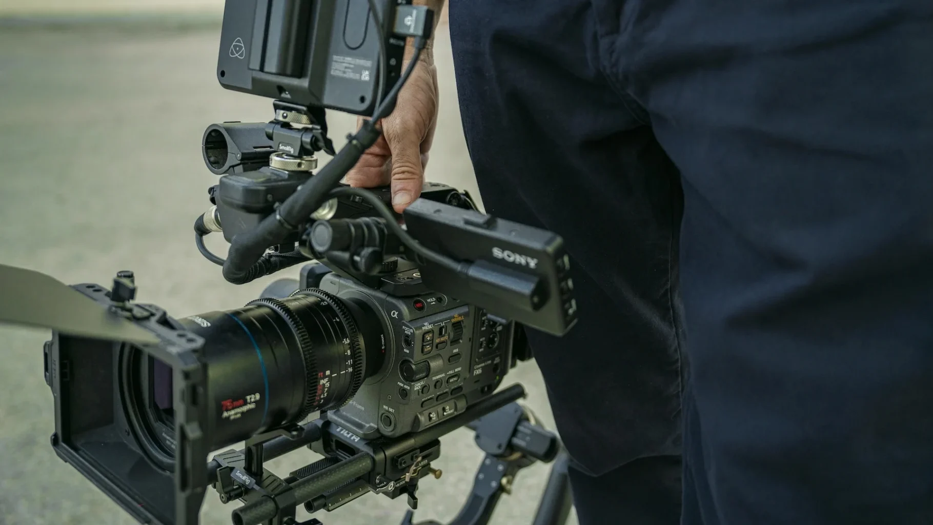 El Claroscuro Films. Productora audiovisual. Cámara Sony FX6