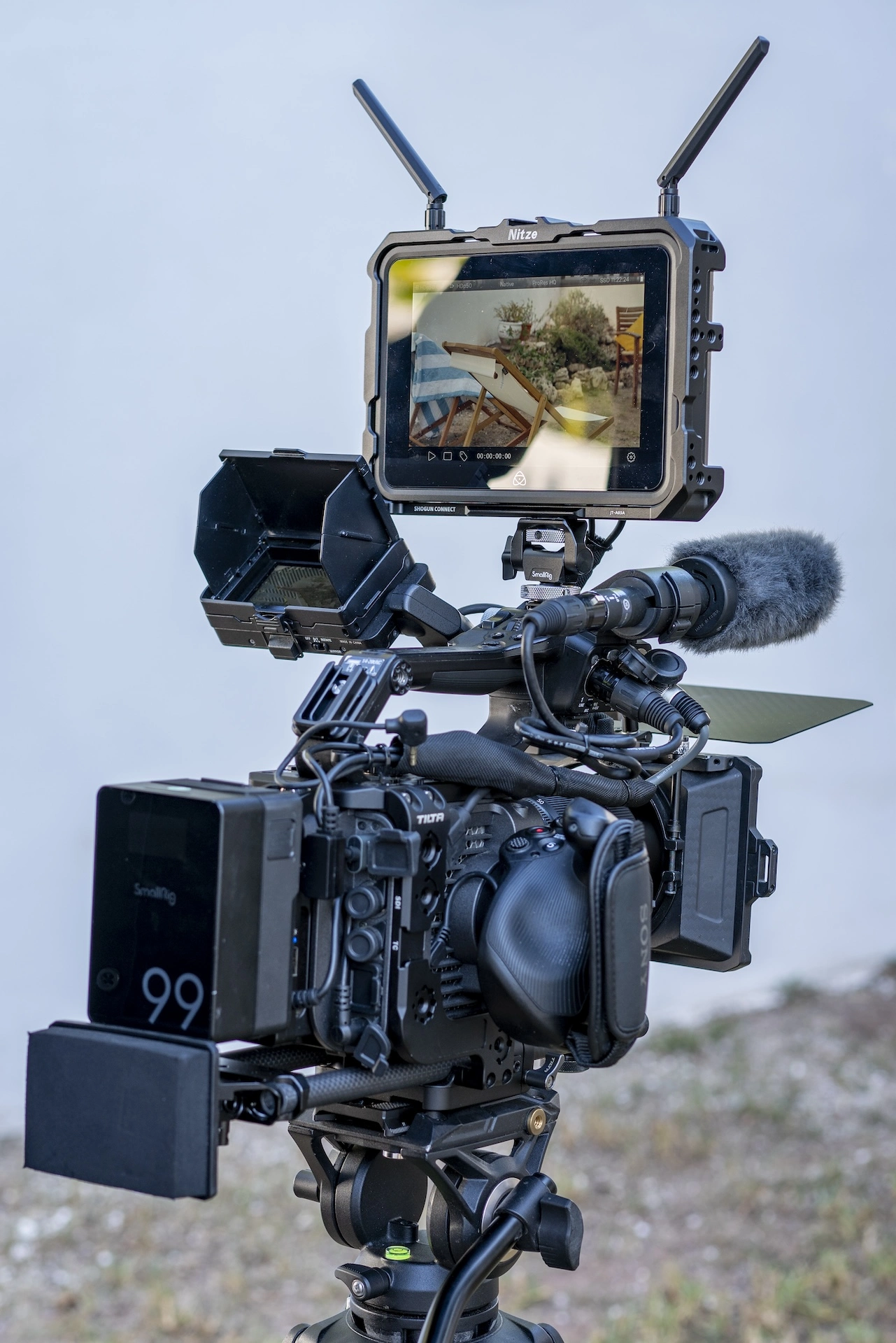Cámara Sony FX6 en El Claroscuro Films. Productora Audiovisual