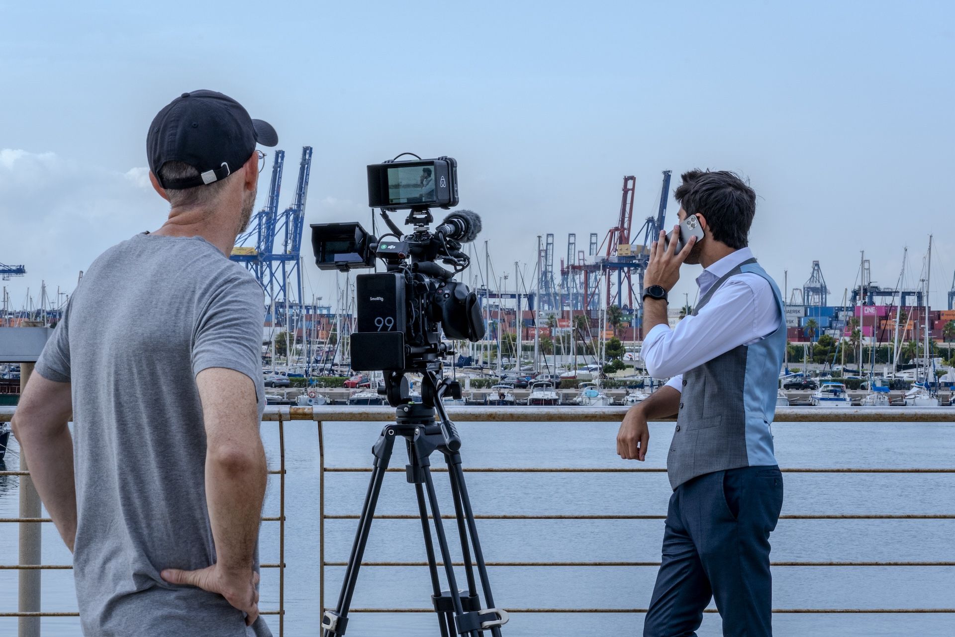 Rodaje vídeo corporativo. El Claroscuro Films Productora Audiovisual