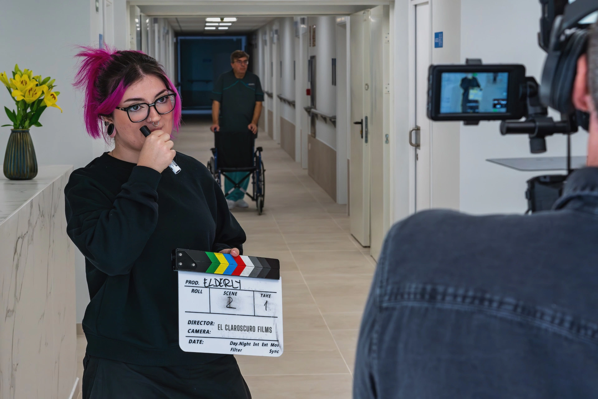 Making-Of rodaje cinematográfico de El Claroscuro Films