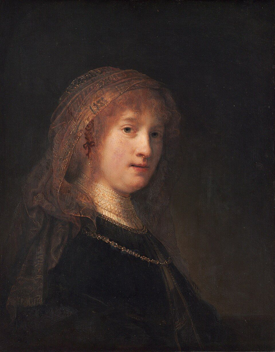 Retrato de Saskia van Uylenburgh de Rembrandt