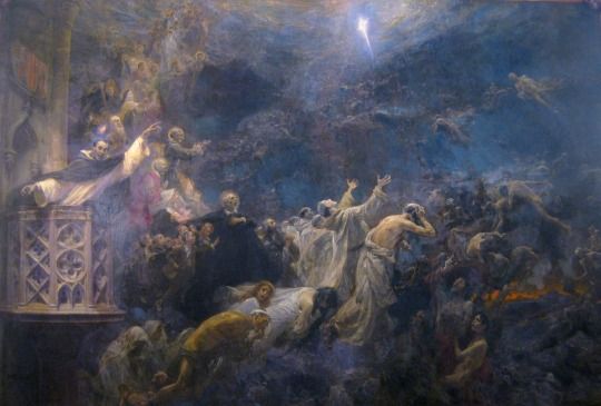 "La visión de San Vicente Ferrer" de José Benlliure