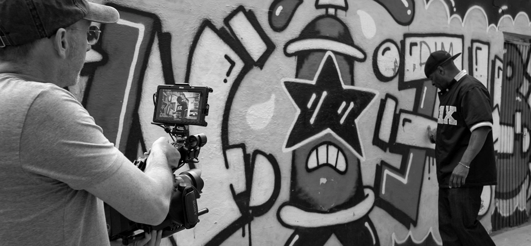 Filmmaker CINEMATOGRÁFICO en un Rodaje cinematográfico de EL CLAROSCURO FILMS