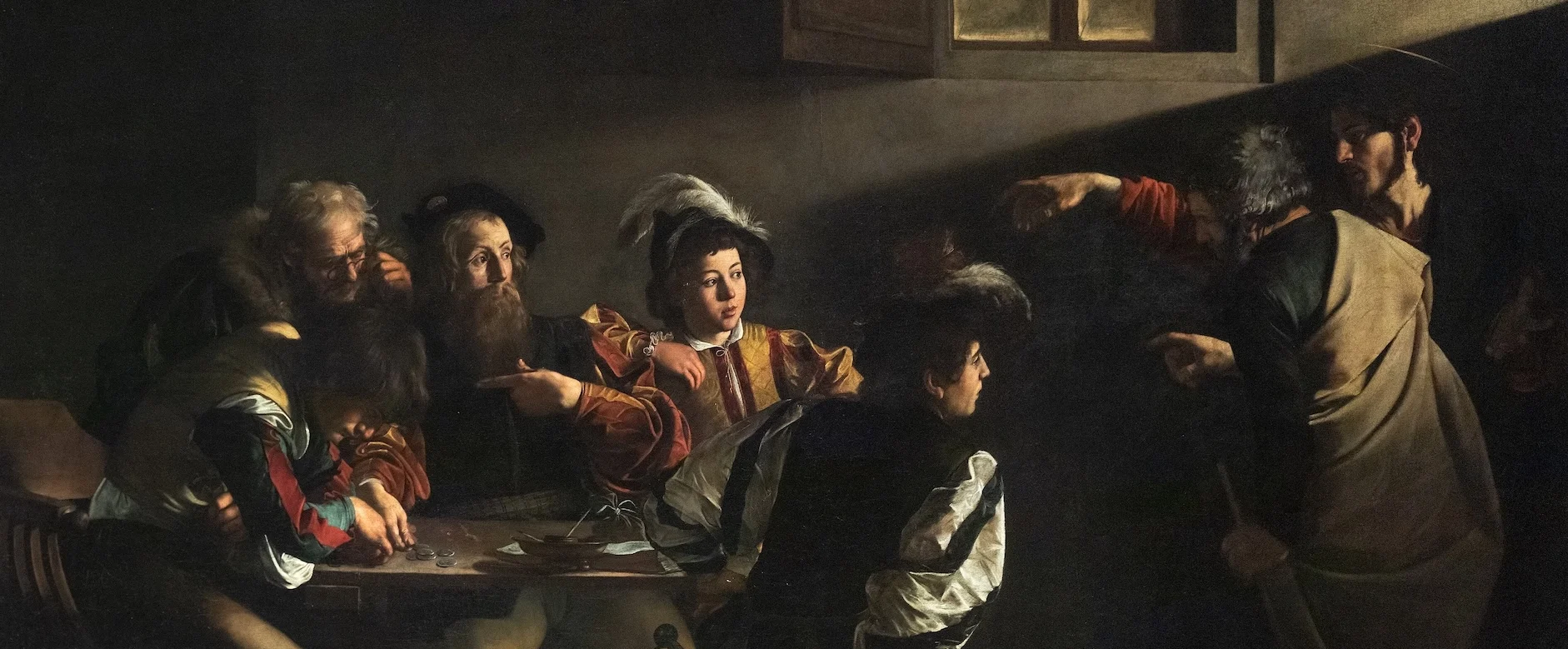 Caravaggio - La vocación de San Mateo