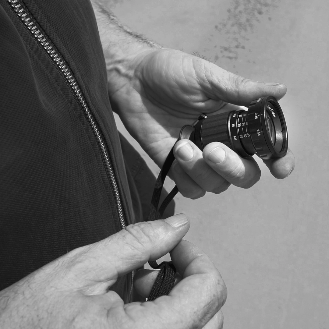 Visor de director de cine. El Claroscuro Films